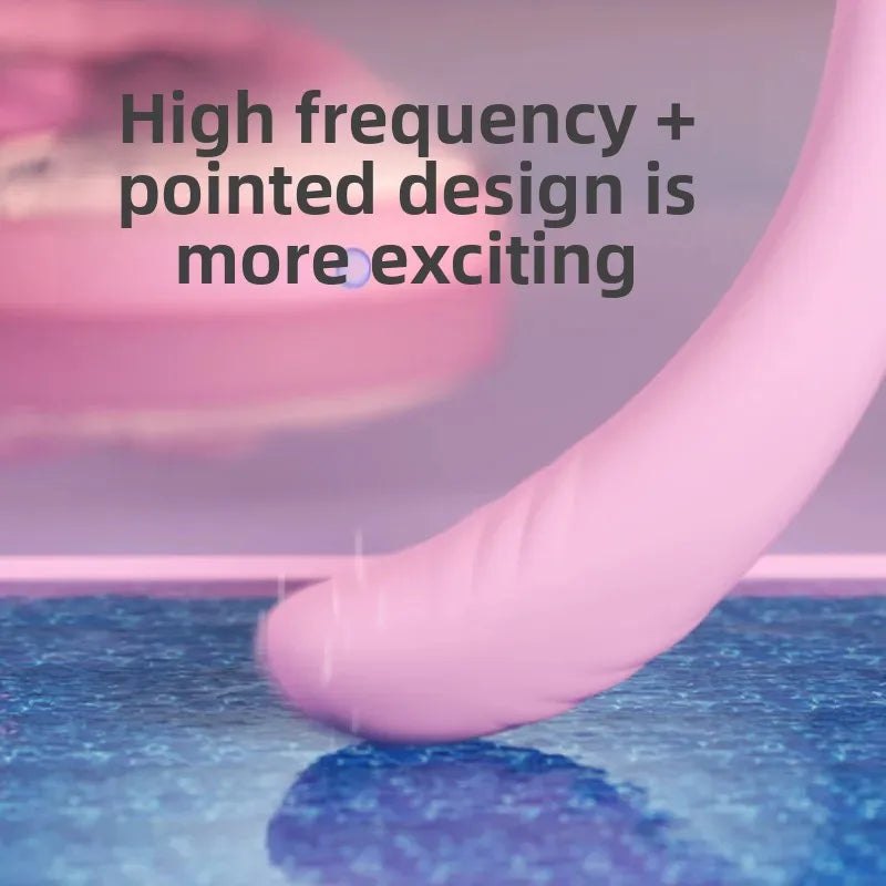 Heating G-Spot Vibrator Suction Cup - Silicone G-Spot Dildo