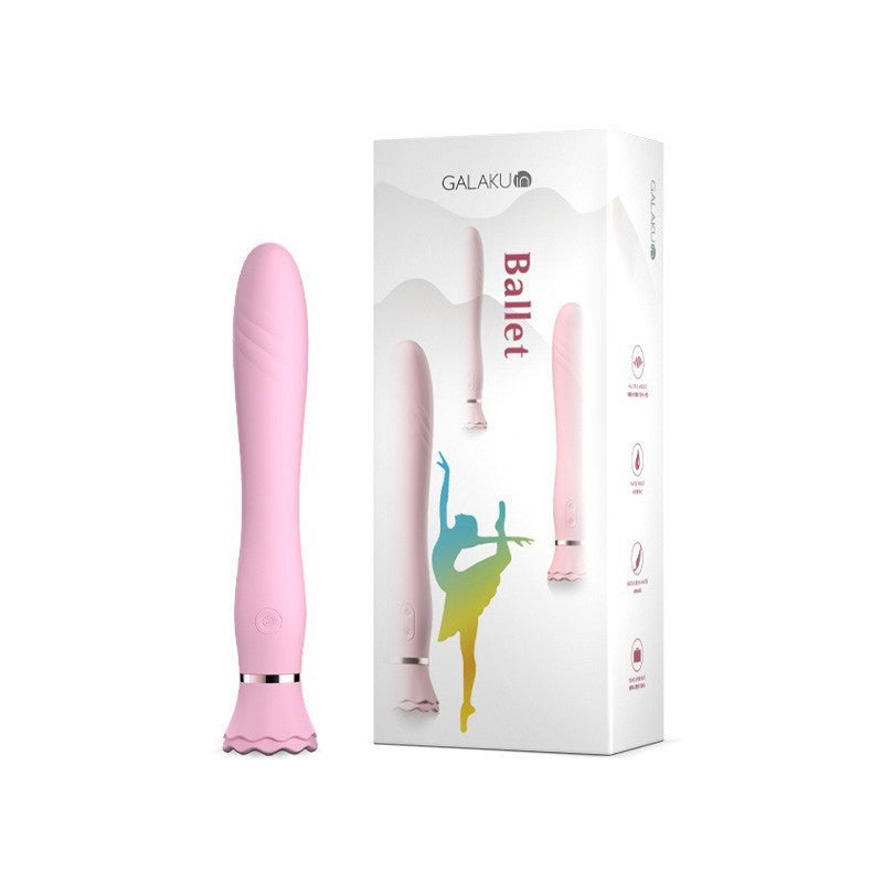 Heating G-Spot Vibrator Suction Cup - Silicone G-Spot Dildo