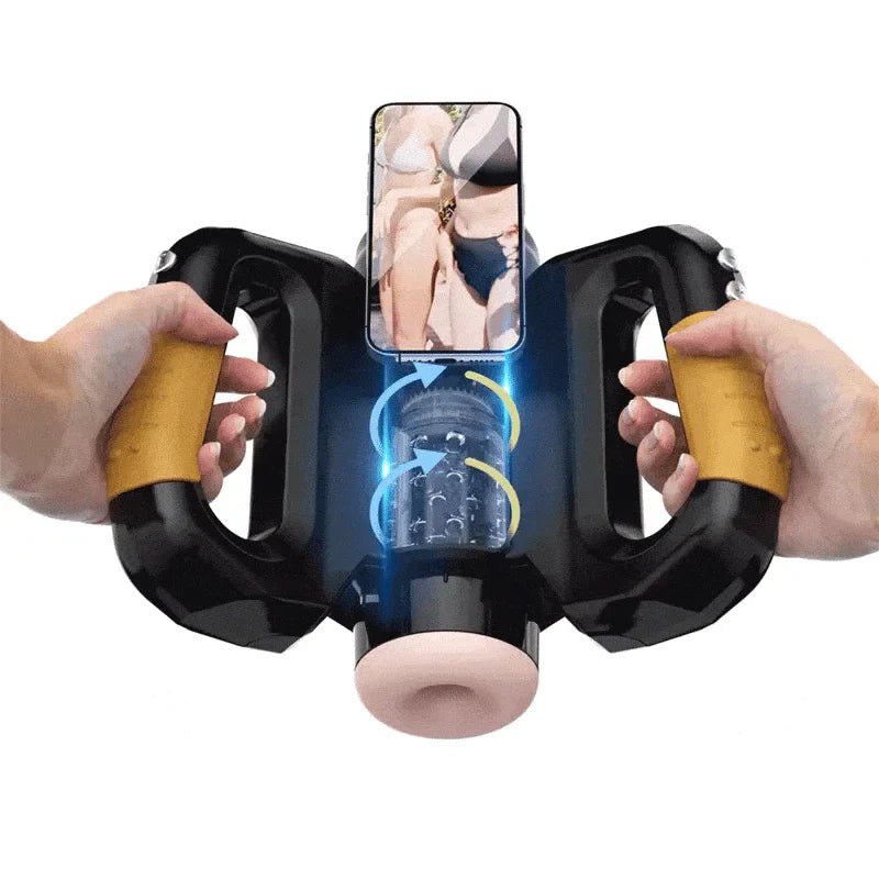 Hercules Grip Thrusting Masturbator - Male Masturbator