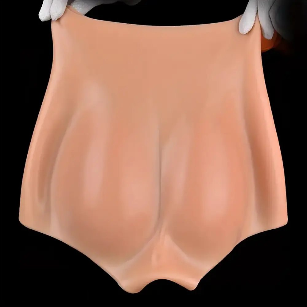 High Waist Hip Enhancer Brief - Wearable Strap On Dildo