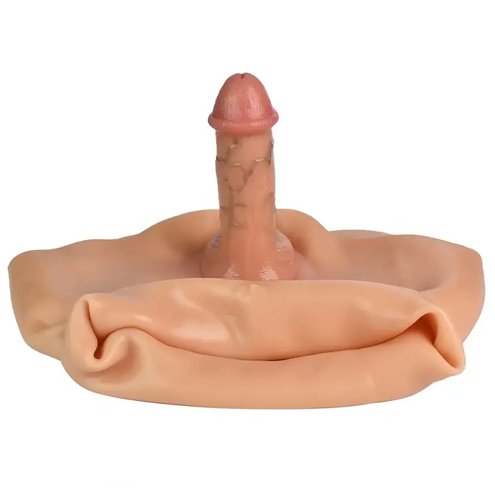 High Waist Hip Enhancer Brief - Wearable Strap On Dildo