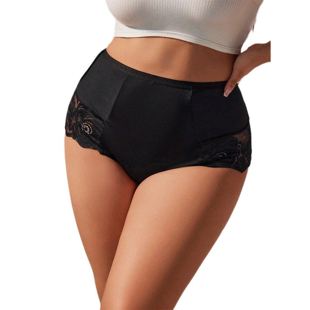 Hip-Wrap Lace See-Through Boyshort - Sexy Panties for Women