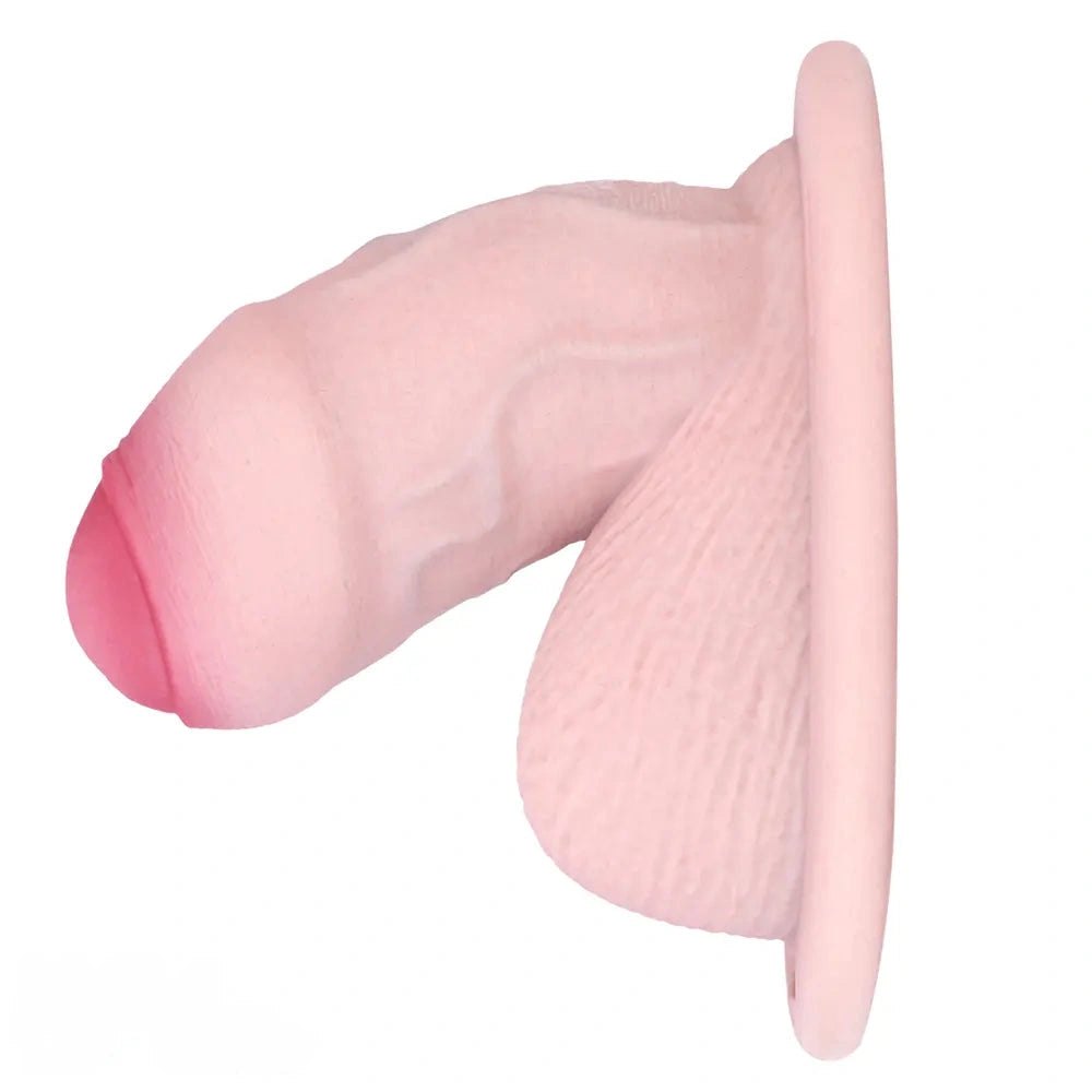 Hollow Chastity Masturbator - Silicone Cock Sleeve Toy