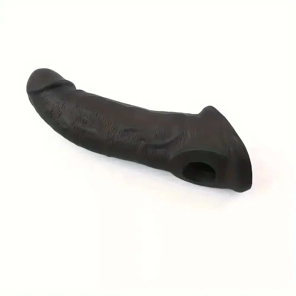 Hollow Cock Sleeve Extender - Big Dildo Penis Sleeve