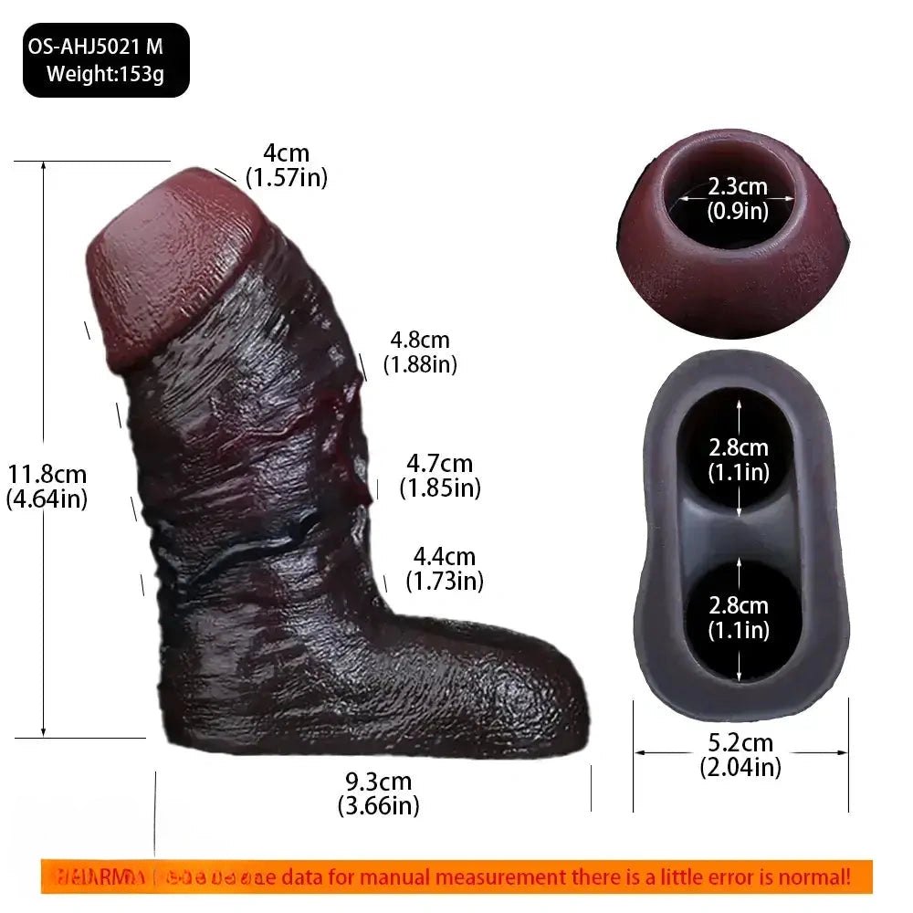 Hollow Cock Sleeve Stroker - Male Masturbation Aid