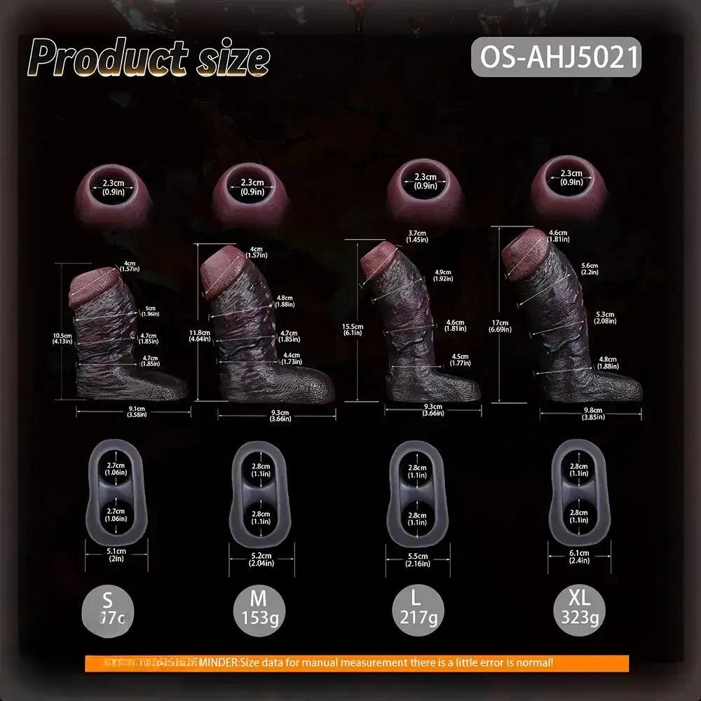 Hollow Cock Sleeve Stroker - Male Masturbation Aid