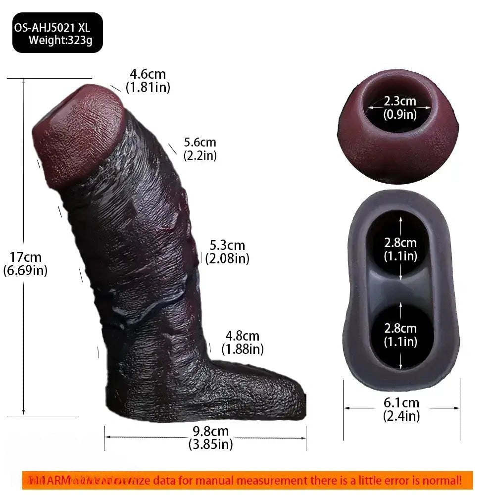 Hollow Cock Sleeve Stroker - Male Masturbation Aid