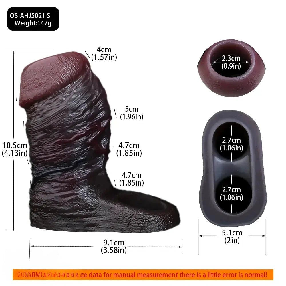 Hollow Cock Sleeve Stroker - Male Masturbation Aid