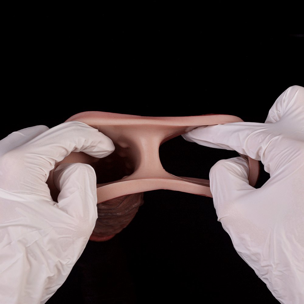 Hollow Dildo Sleeve Extender 7 in - Wearable Hollow Dildo