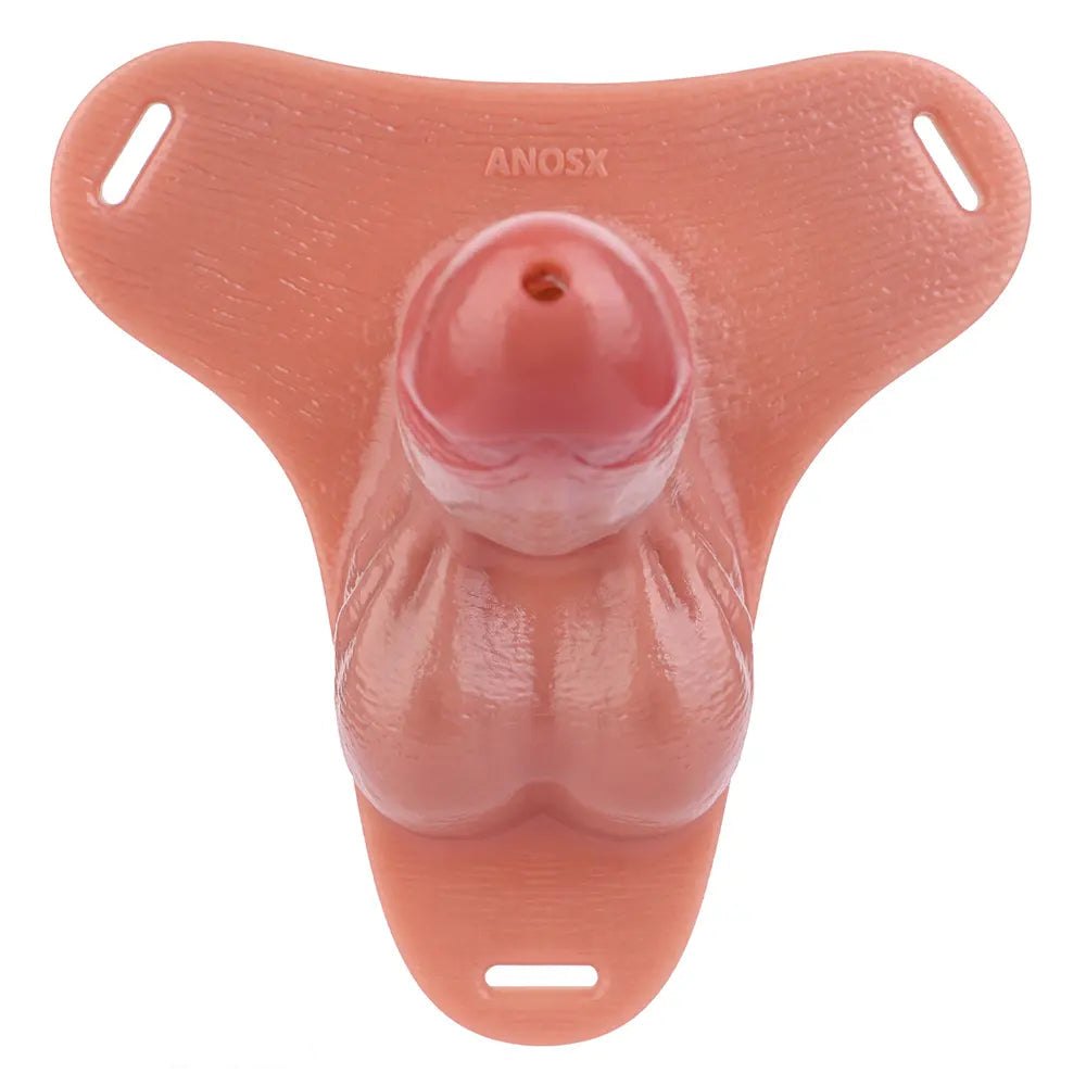 Hollow Strap-On Chastity Dildo - Strap On Hollow Dildo