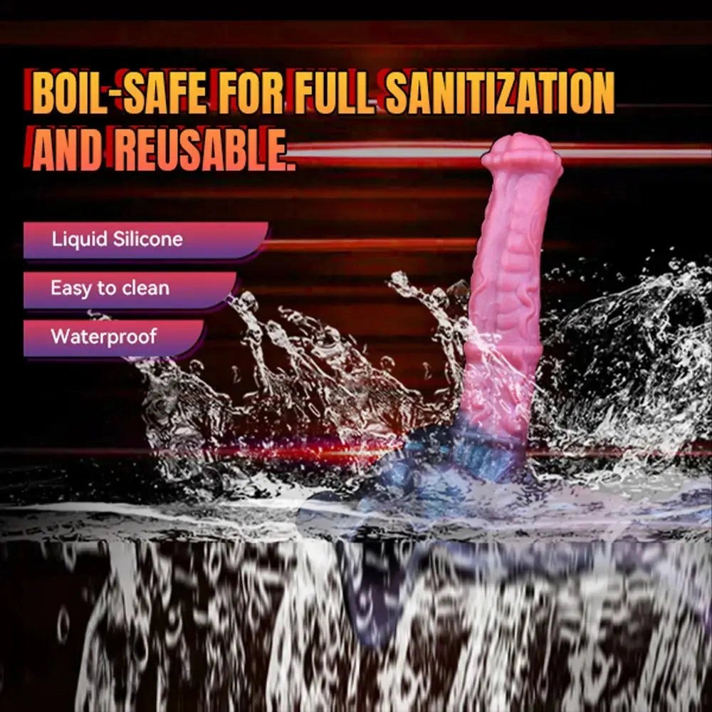 Hollow Horse Dildo Strap-On Harness - Silicone Strap-On Dildo