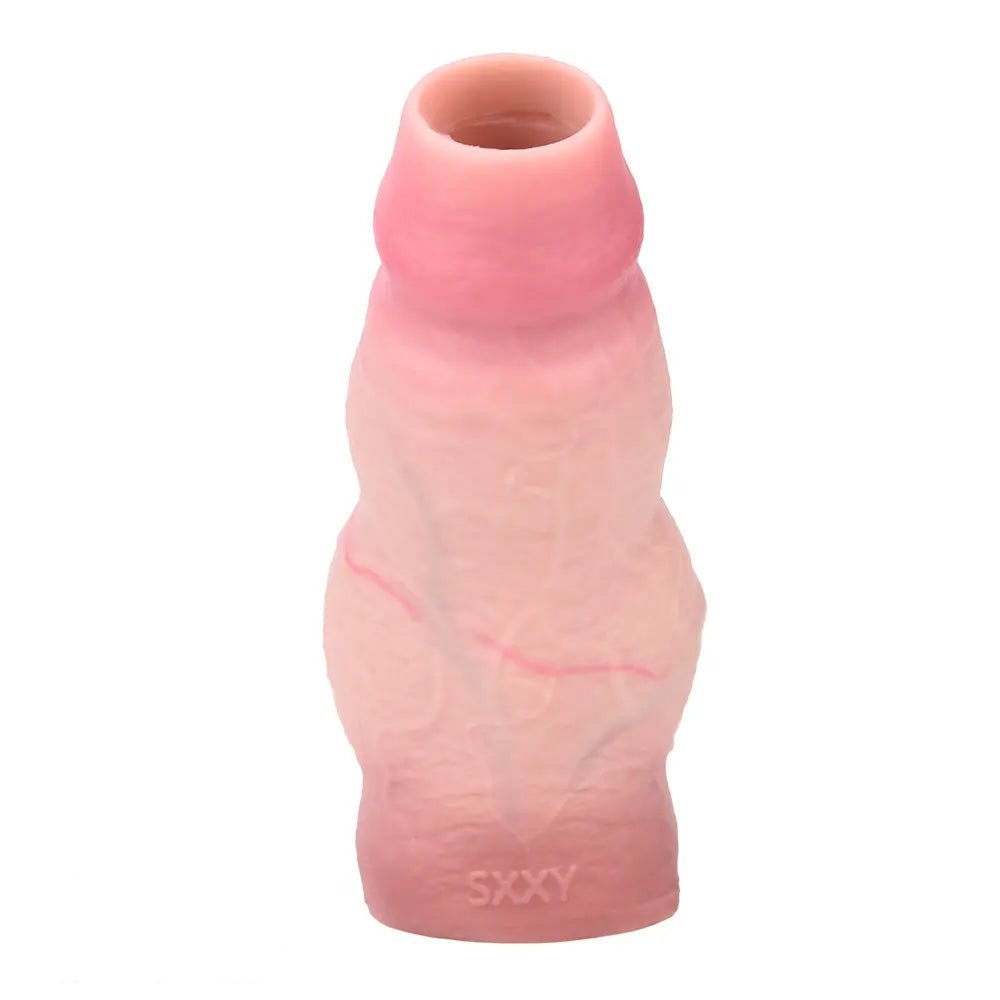 Hollow Penis Extender Sleeve 5.19 in - Male Masturbator