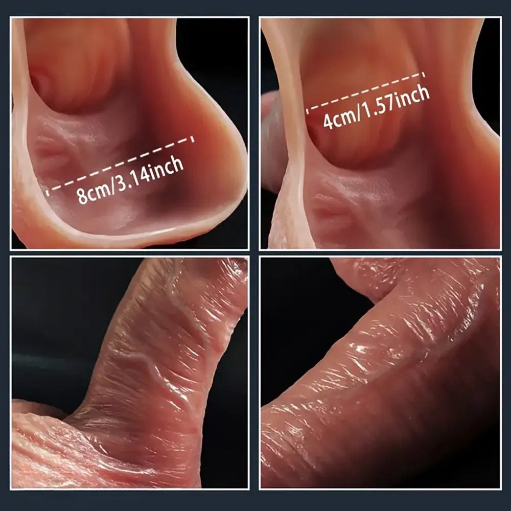 Hollow Penis Extender Sleeve - G-Spot Reach Sleeve