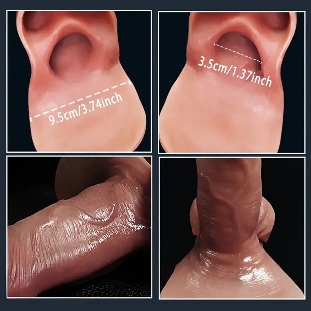 Hollow Penis Extender Sleeve - G-Spot Reach Sleeve