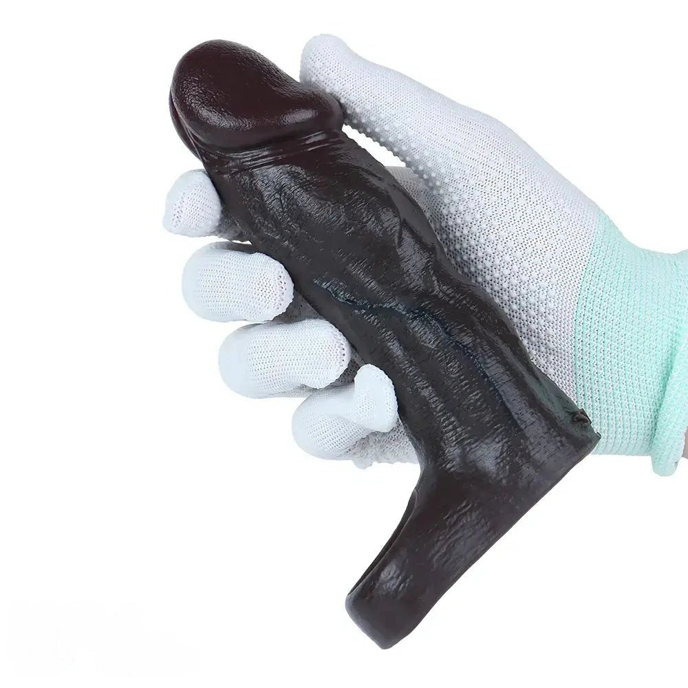 Hollow Realistic Penis Sleeve - Silicone Extender Dildo Sleeve
