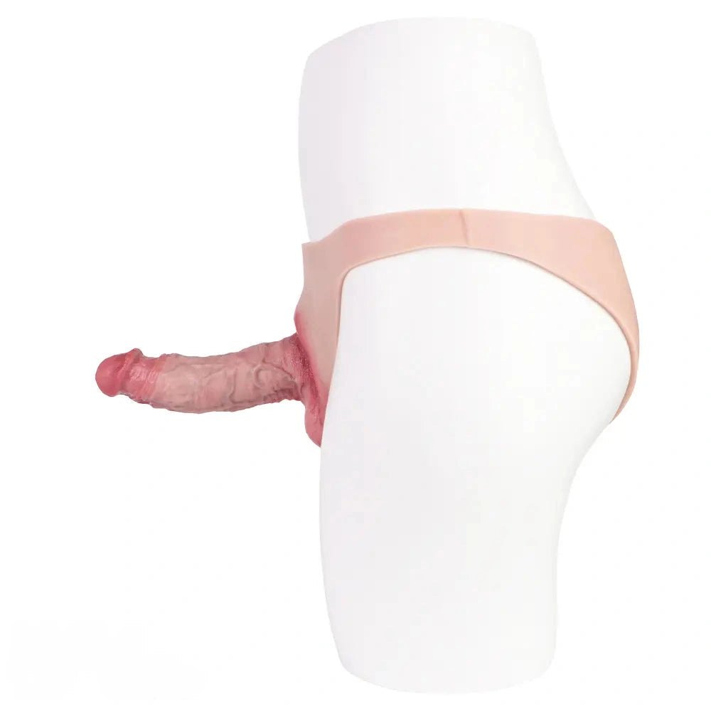 Hollow Silicone Penis Sheath with Ring - Penis Extension Sleeve
