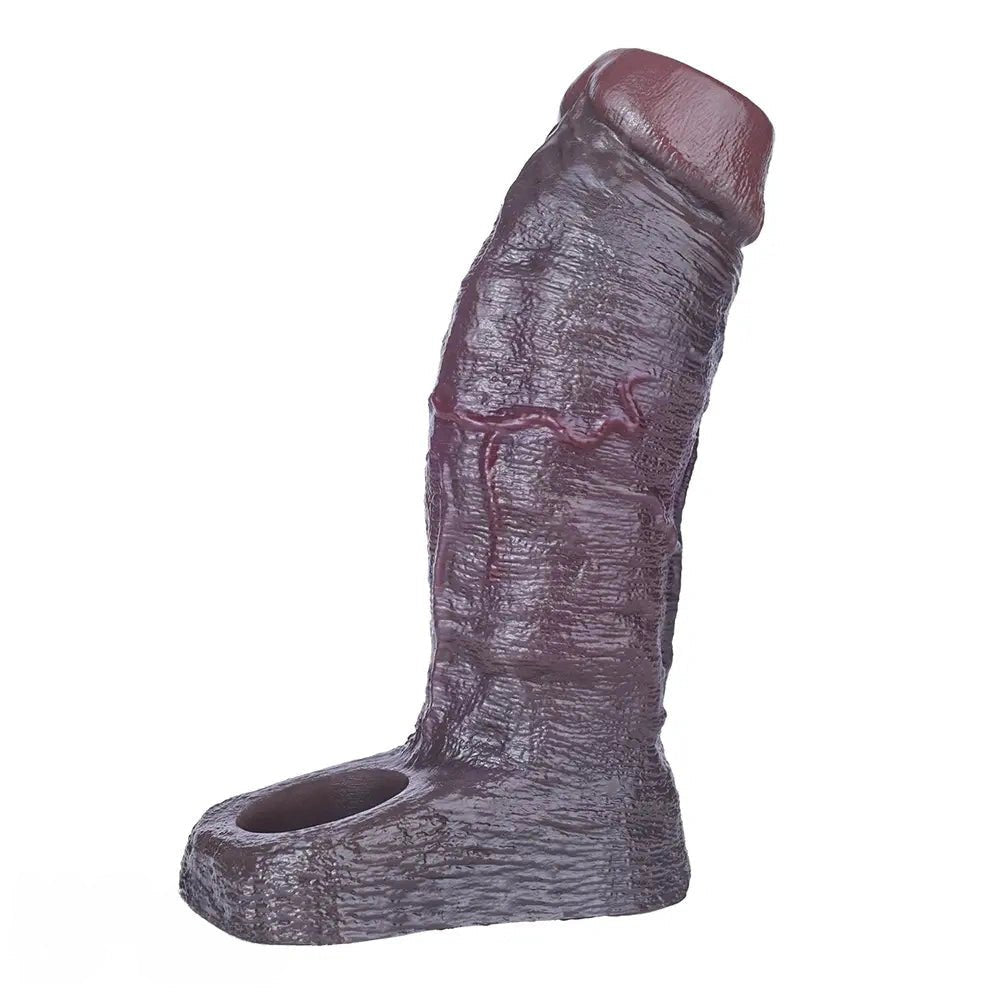 Hollow Silicone Penis Sleeve - Couples Extender Sleeve