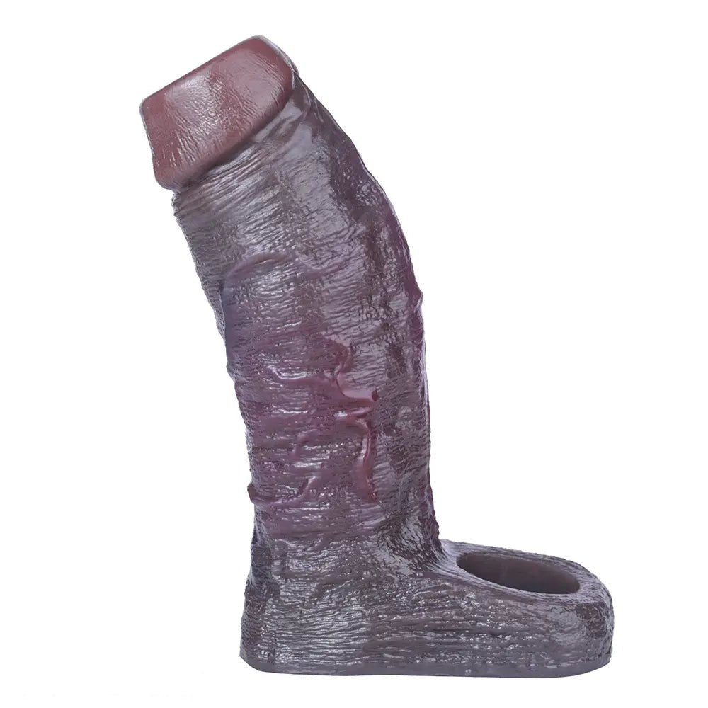 Hollow Silicone Penis Sleeve - Couples Extender Sleeve