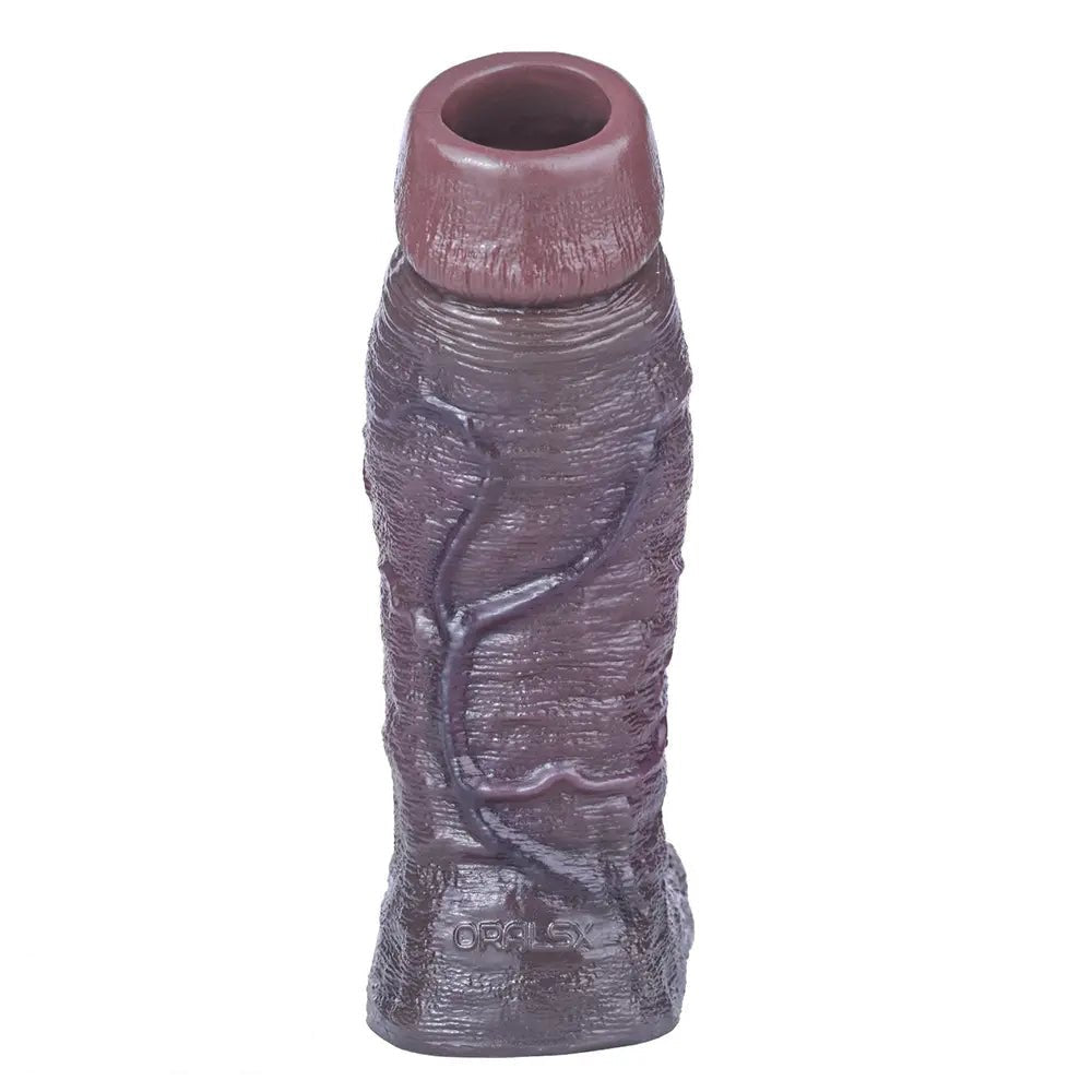 Hollow Silicone Penis Sleeve - Couples Extender Sleeve