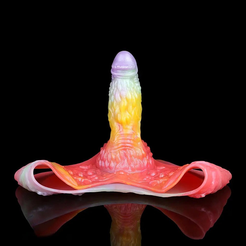 Hollow Strap-On Dildo Panty - Wearable Strap-On Dildo