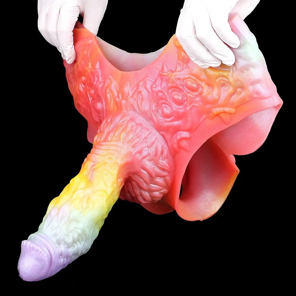 Hollow Strap-On Dildo Panty - Wearable Strap-On Dildo