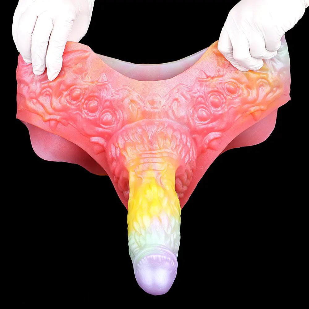 Hollow Strap-On Dildo Panty - Wearable Strap-On Dildo