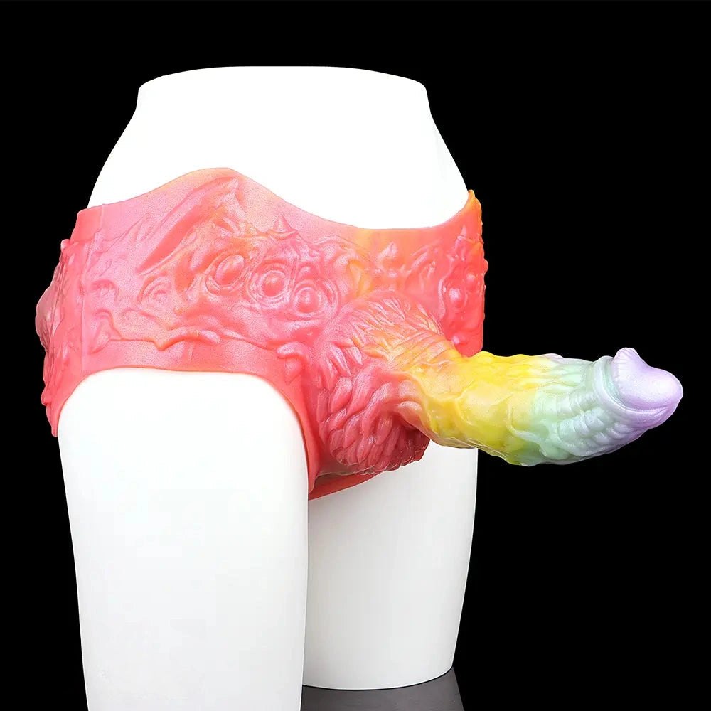 Hollow Strap-On Dildo Panty - Wearable Strap-On Dildo
