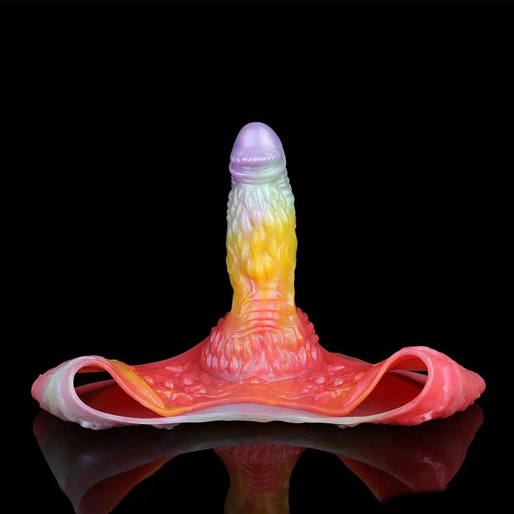 Hollow Strap-On Dildo Panty - Wearable Strap-On Dildo