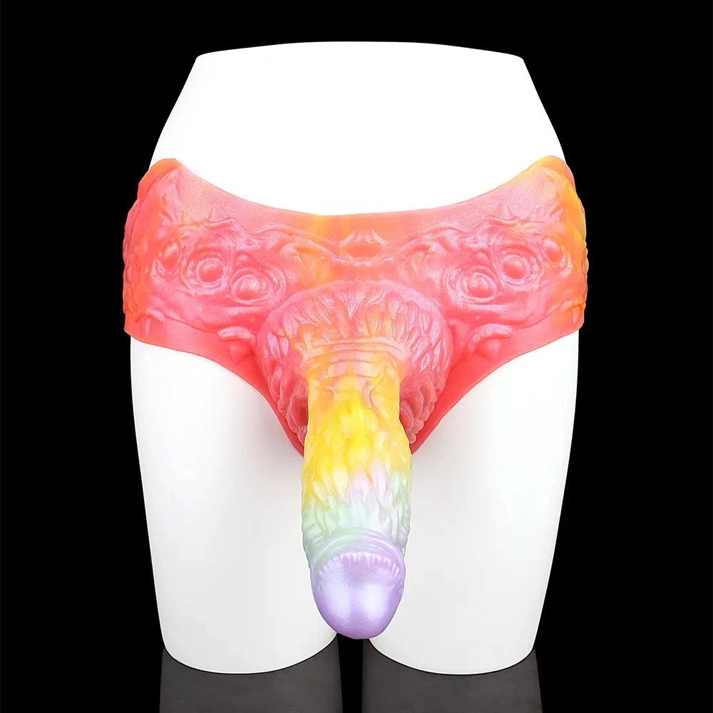 Hollow Strap-On Dildo Panty - Wearable Strap-On Dildo