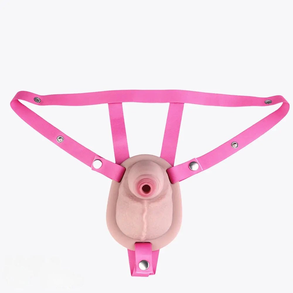 Hollow Strap-On Harness 5 in - Wearable Couples Toy