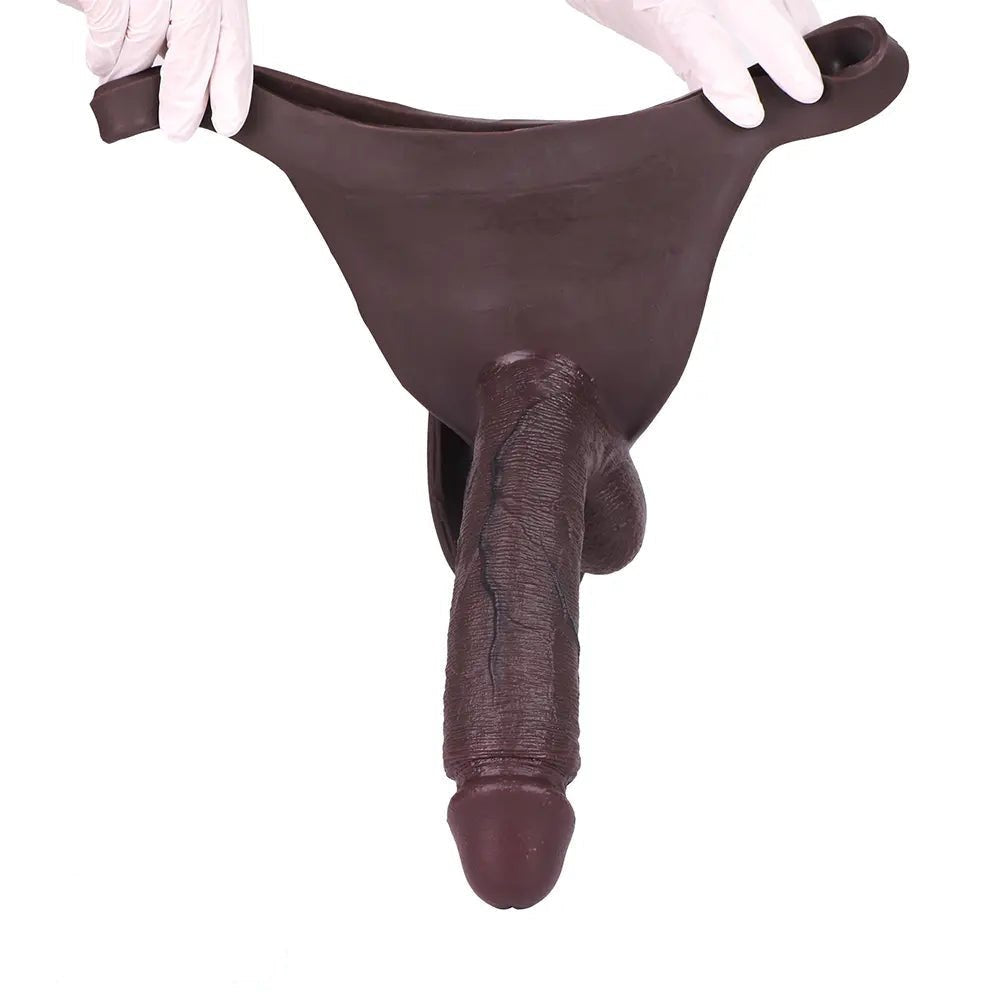 Hollow Strap-On Panty Dildo - Realistic Strap-On Harness
