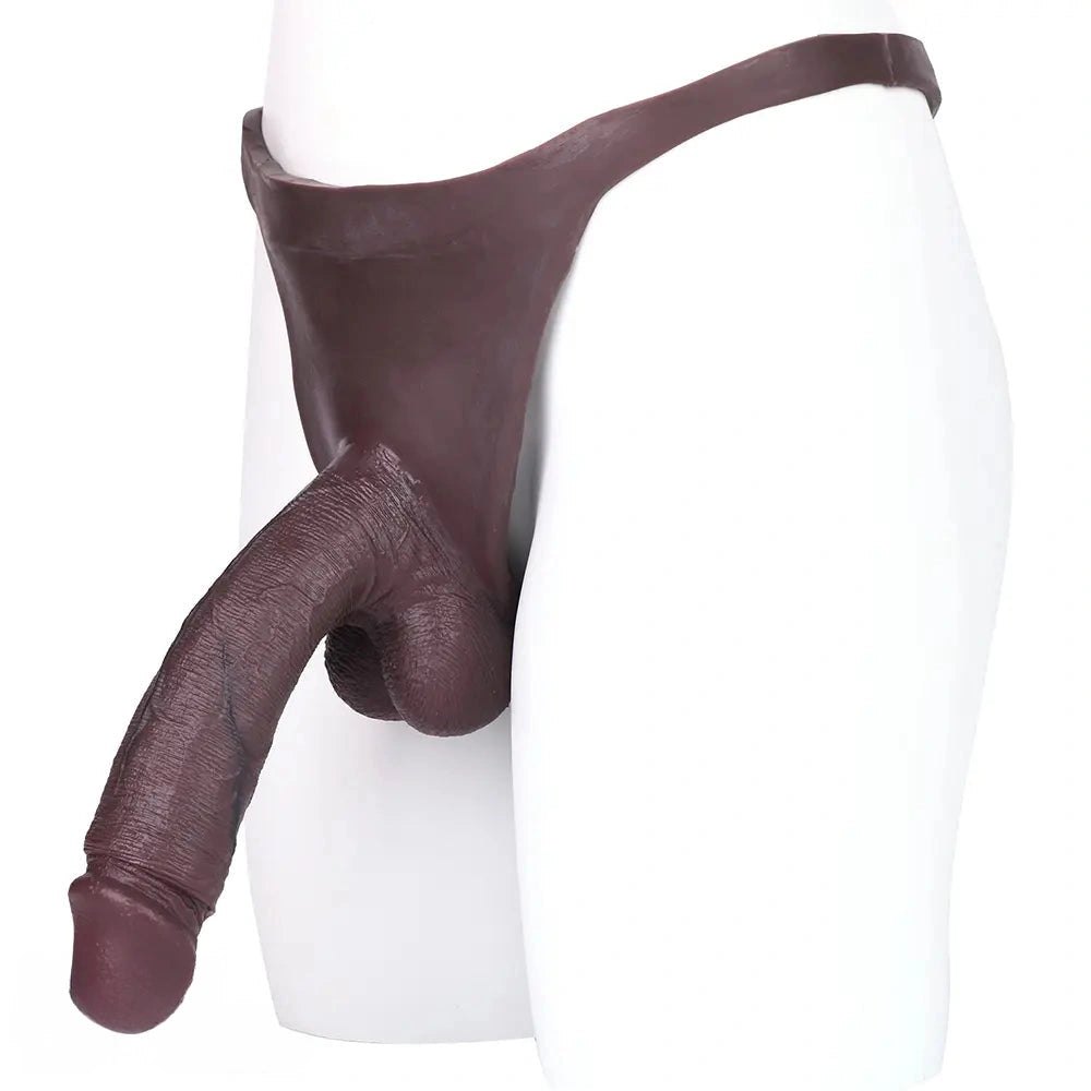 Hollow Strap-On Panty Dildo - Realistic Strap-On Harness