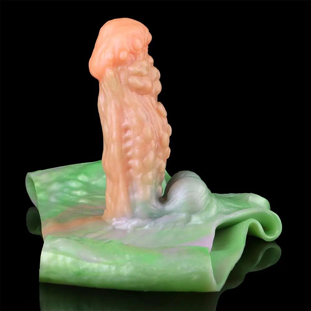 Hollow Strap-On Dildo 7.67 in - Silicone Strap On Harness