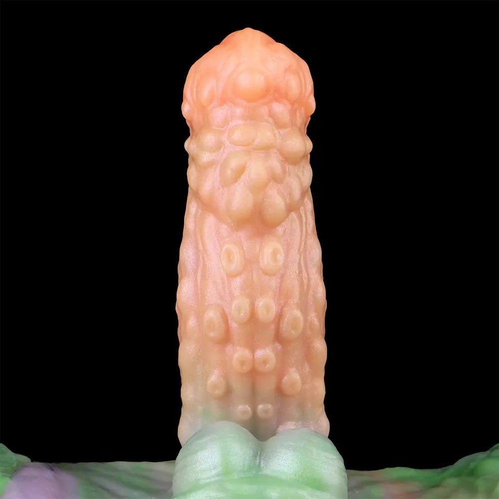 Hollow Strap-On Dildo 7.67 in - Silicone Strap On Harness
