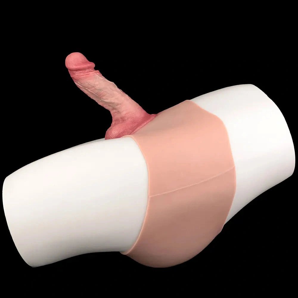 Hollow Strap-On Sleeve 7.44in - Wearable Penis Sleeve