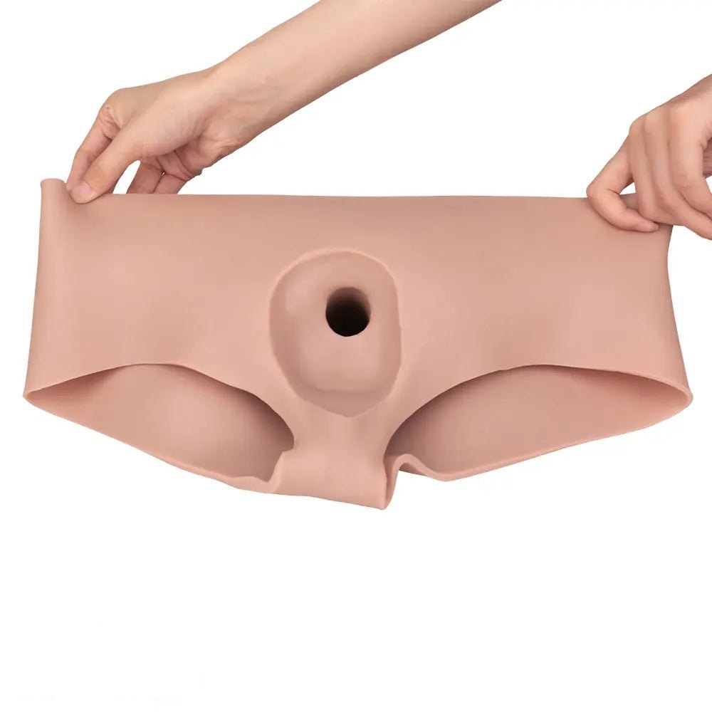 Hollow Strap-On Sleeve 7.44in - Wearable Penis Sleeve