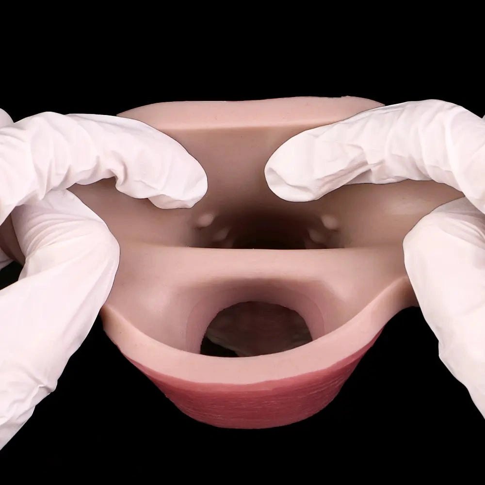 Hollow Veined Realistic Dildo Sleeve - Silicone Cock Sleeve