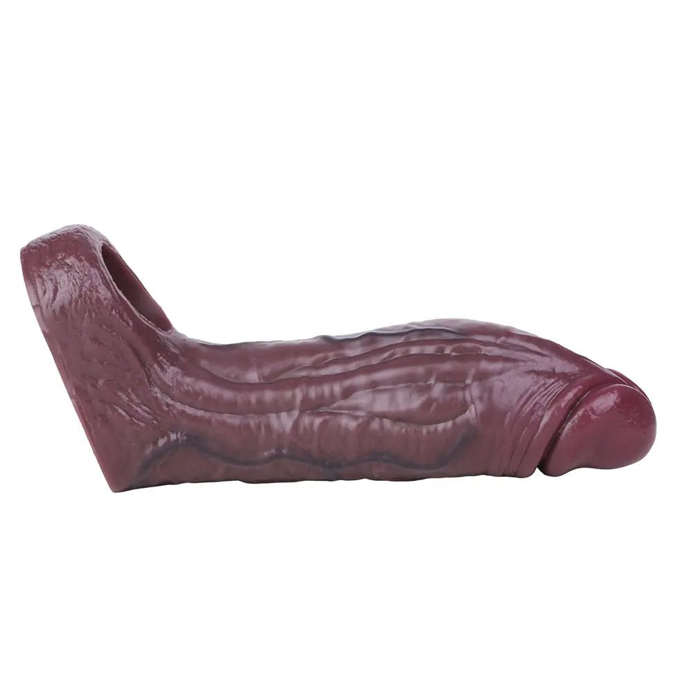 Hollow Wearable Dildo Sleeve - Realistic Penis Extender