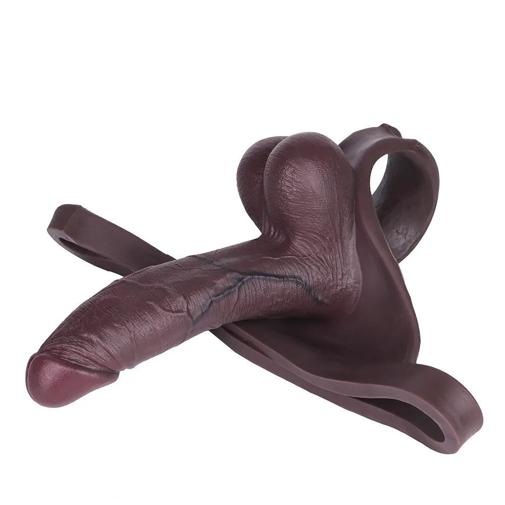 Hollow Wearable Strap-On - Silicone Strap-On Dildo