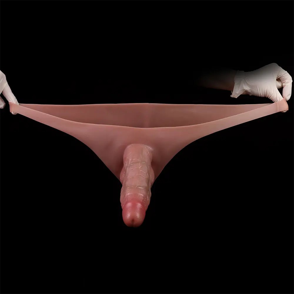 Hollow Strap-On Dildo Sleeve - Wearable Realistic Dildo