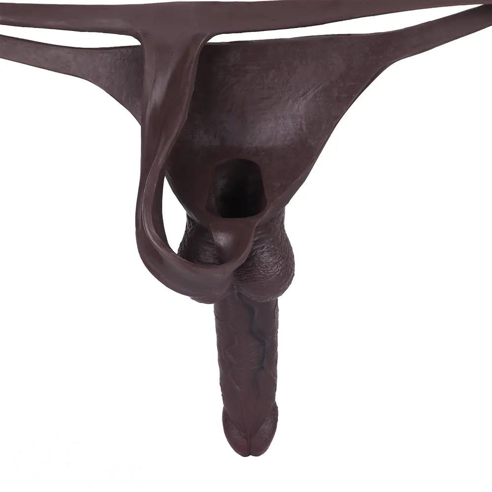 Hollow Wearable Strap-On - Silicone Strap-On Dildo