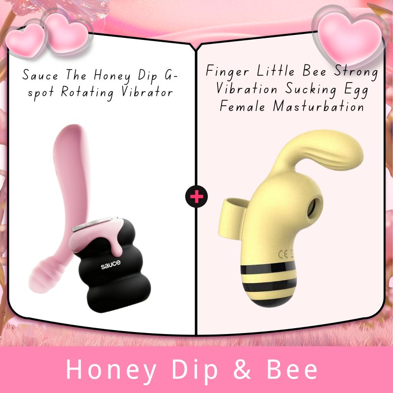 Honey Dip Rotating G-Spot Vibrator - Internal Rotation Massager