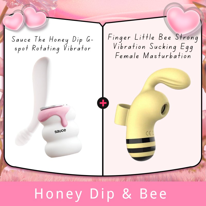 Honey Dip Rotating G-Spot Vibrator - Internal Rotation Massager