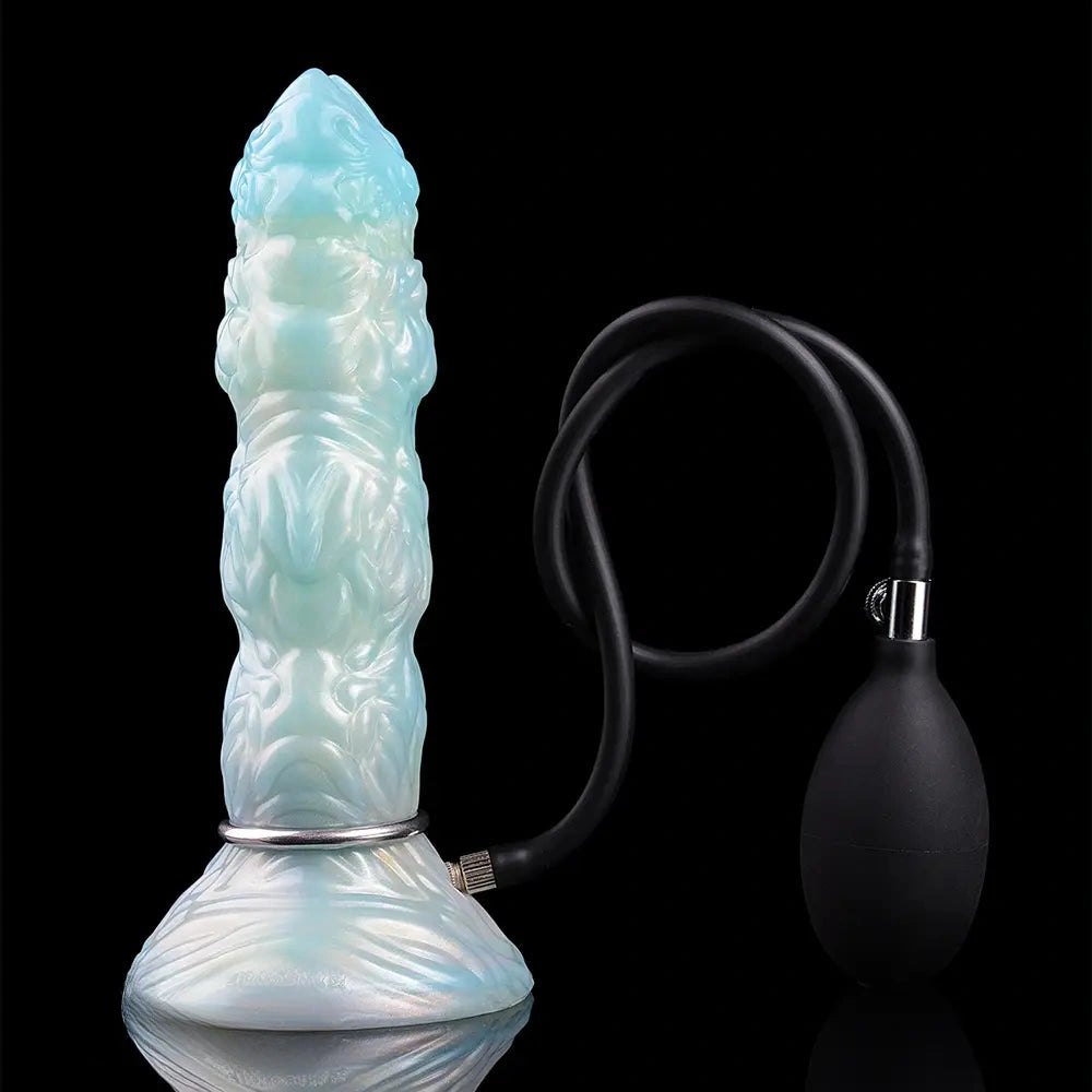 Horned Tentacle Fantasy Dildo - Silicone Monster Dildo