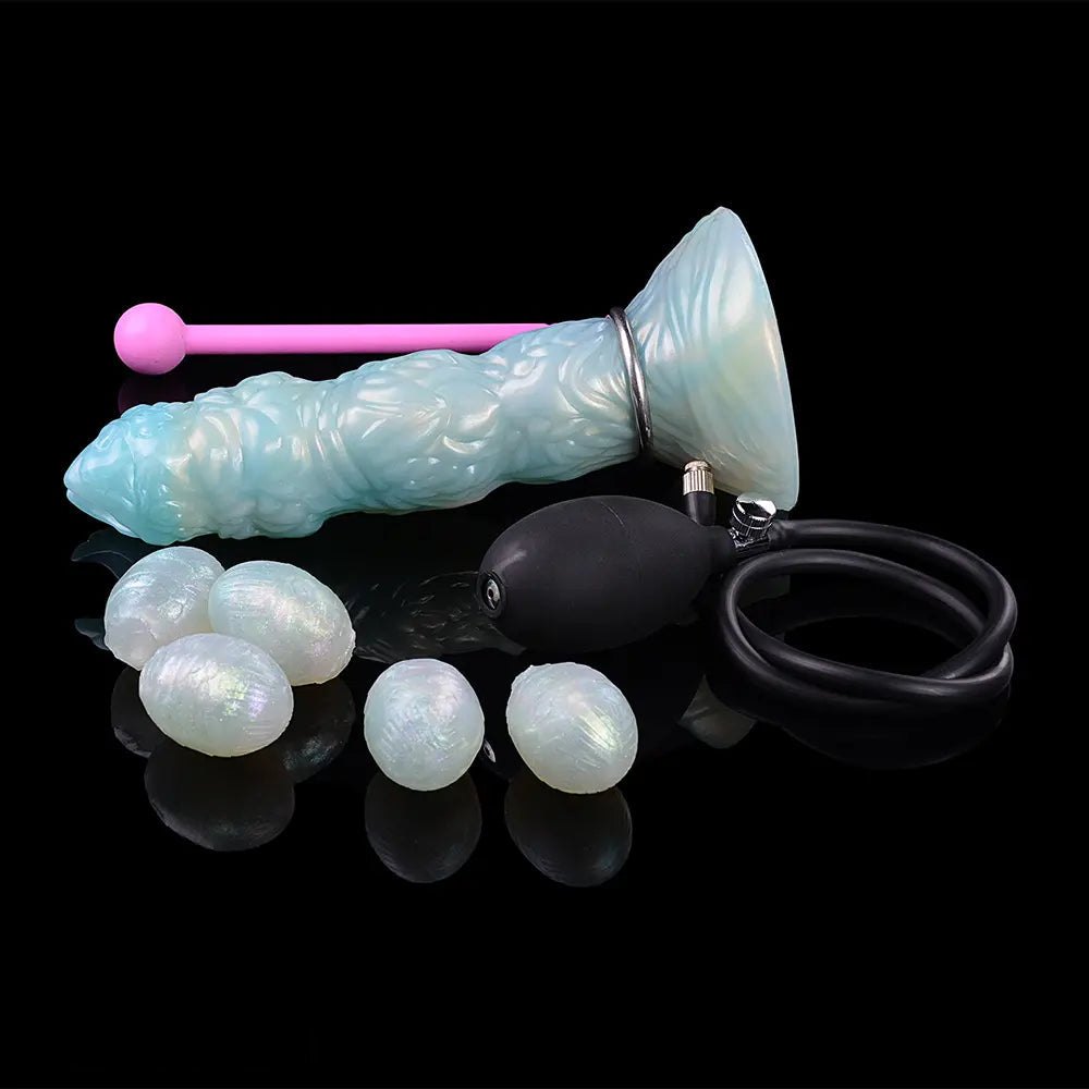 Horned Tentacle Fantasy Dildo - Silicone Monster Dildo
