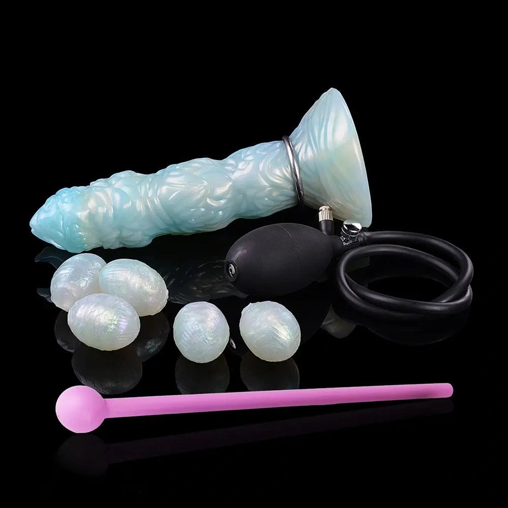 Horned Tentacle Fantasy Dildo - Silicone Monster Dildo