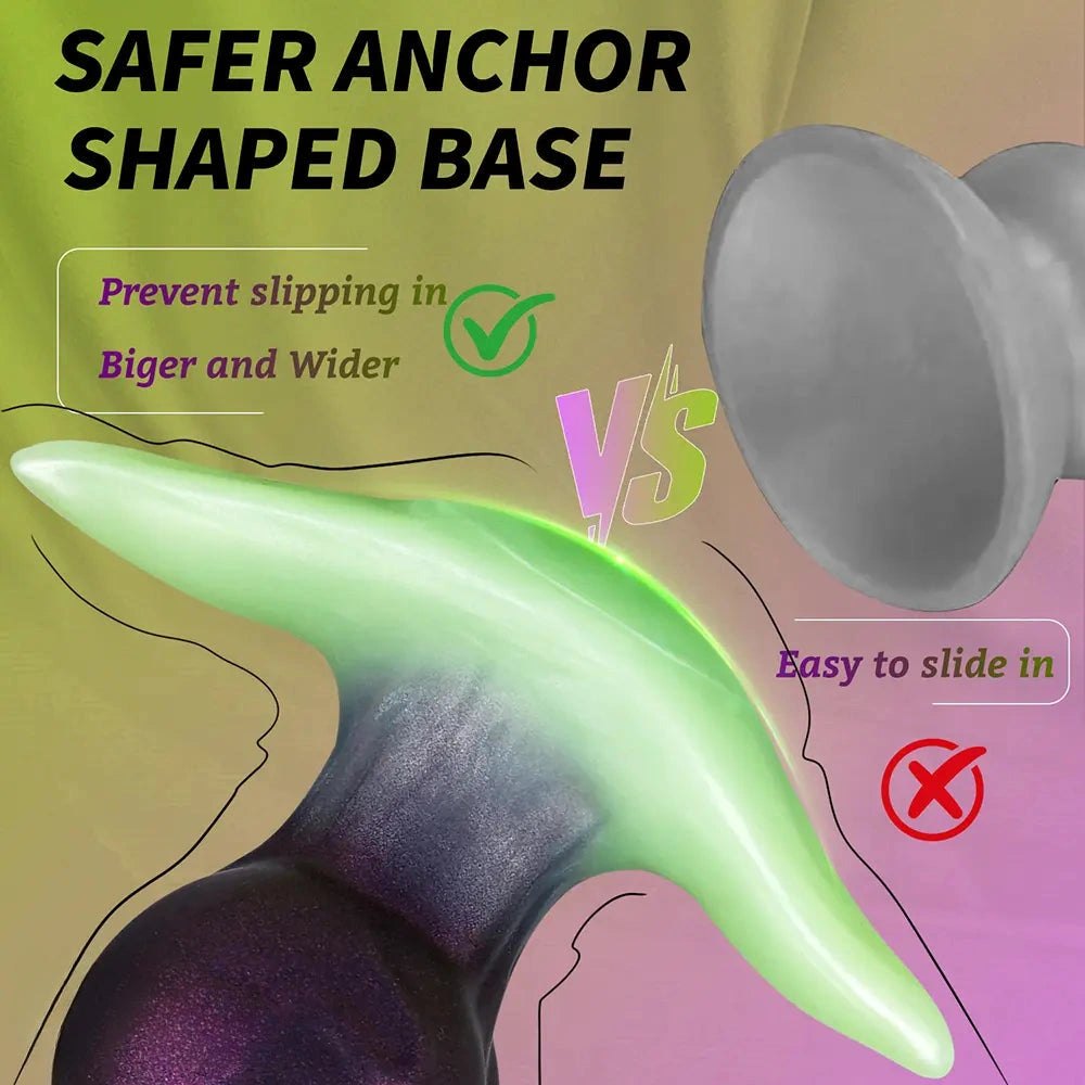Horse Knot Animal Dildo 6.29 in - Silicone Knot Animal Dildo