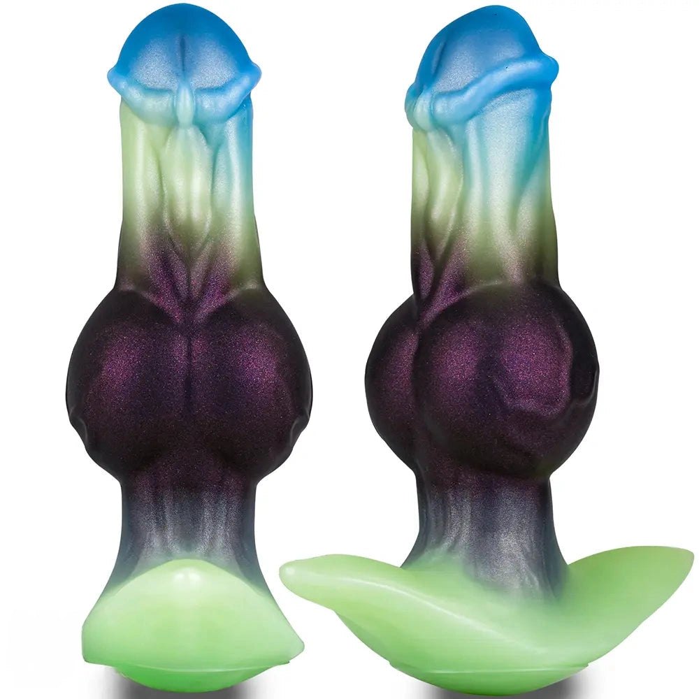 Horse Knot Animal Dildo 6.29 in - Silicone Knot Animal Dildo