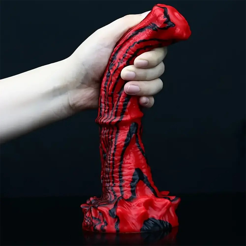 Horse Knot Suction Dildo 9.64in - Animal Knot Dildo