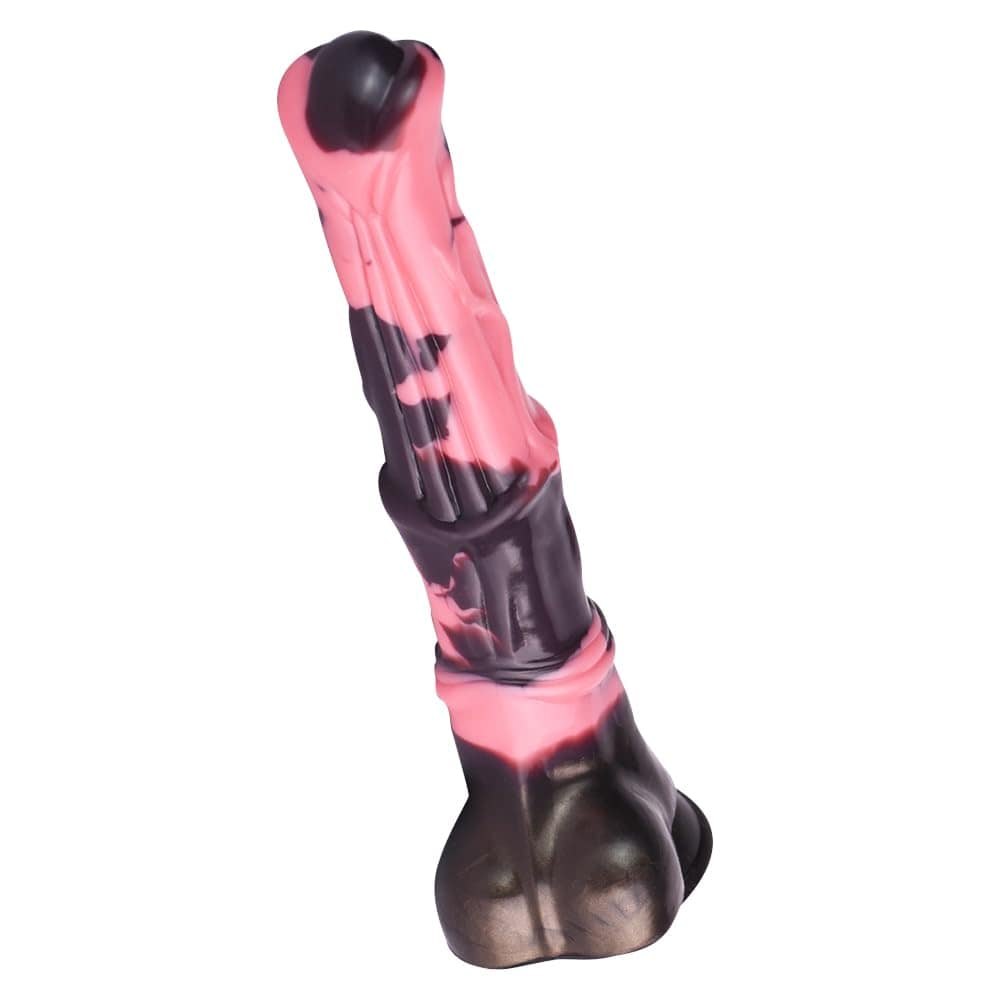 Horse-Leg Suction Cup Dildo - Animal-Style Silicone Dildo